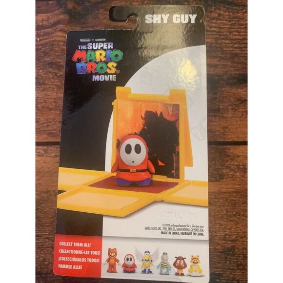 Shy Guy Action Figure With Mystery Box - The Super Mario Bros. Movie By Jakks Pa - Picture 2 of 2